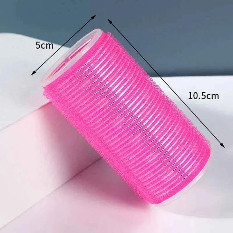 S/M/L Lazy Hair Rollers Hair Curlers Air Bangs Curling Rollers Plastic Self-adhesive Hair Curling Hairdressing Styling DIY Tool