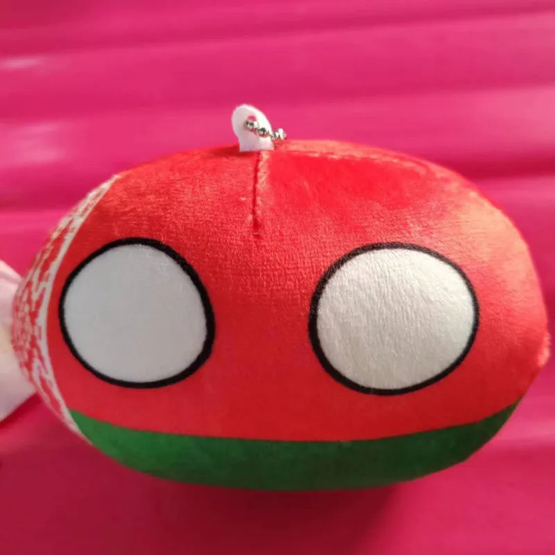 70 styles 10cm Country Ball Plush Toys Polandball Pendant Country Balls Countryball Stuffed Doll Toy Christmas Gift for Kids