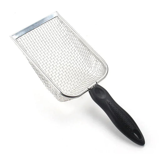 Stainless Steel Cat Litter Scoop with Long Handle
