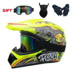 Full Face Motorcycle Helmet Off-road Motorbike Free Shipping Send 3 Gifts Downhill AM DH Cross Capacete Motocross Casco helmets