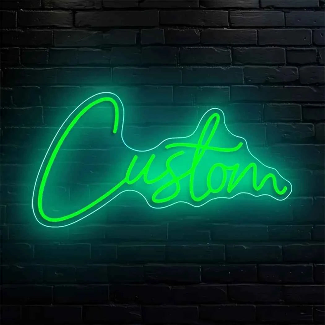 Custom Name Neon Sign Baby Birthday Party Gift Kid Room Home Wall Decor Led Name Sign Dorm Room Decor Personalized Gifts for Her