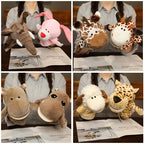 Cartoon Plush Hand Finger Puppets – Soft Interactive Toy for Kids, Party Supply & Family Gathering Fun