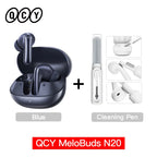 QCY Melobuds N20 BH25HT20A Wireless Bluetooth 6.0 Earphone -50dB Adaptive ANC 13mm Drivers Headsets 6 Mics HD Calls Earbud 40Hrs