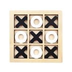 Montessori Play Game Wooden Toy Mini Chess Interaction Puzzle Training Brain Learing Early Educational Toys For Children Kids