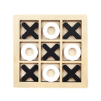 Montessori Wooden Mini Chess Brain Training Puzzle Toy for Kids