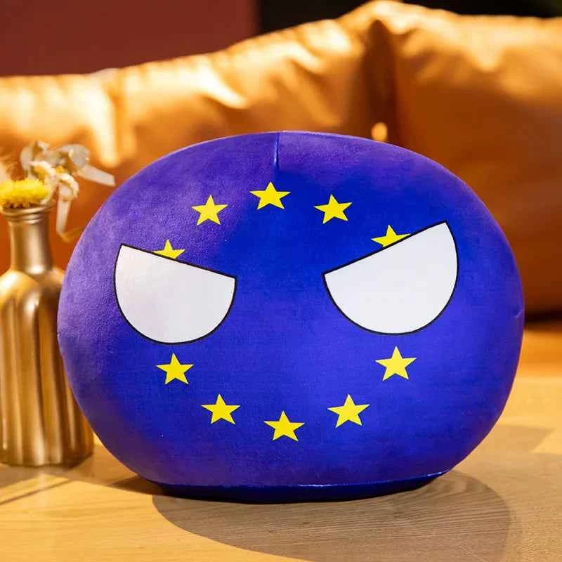 70 styles 10cm Country Ball Plush Toys Polandball Pendant Country Balls Countryball Stuffed Doll Toy Christmas Gift for Kids
