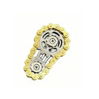 Metal Gear Bike Chain Fidget Spinner Flywheel Stress Relief Toy
