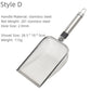 Stainless Steel Cat Litter Scoop with Long Handle