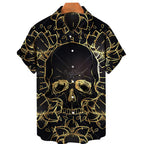 Men's Designer Hawaii Shirts Short Sleeve Collar Top Fashion Streetwear 3d Printed XS-5XL Hiphop Casual Vintage Clothing