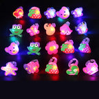 10/20PCS Glowing Ring Toy Kids Gift Birthday Party Favor Gift Friends Guest Giveaways Carnival Christmas Gifts Children Pinata