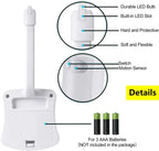 HOMEFISH Wireless Motion Sensor LED Night Light RGB 8 Colors Toilet Bathroom Atmosphere Colorful Lamp Sensor LED Night Lights