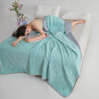 Grade A Cooling Summer Blanket for Bed Soft Breathable King Summer Quilt Queen Air Condition Comforter Lightweight Cool Duvet