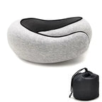 Travel Neck Pillow – U-Shaped Memory Foam Snail Style Neck Support