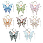 Butterfly Fairy Elf Costume Wing Princess Angel Wing Ears Star Fairy Stick Garland Set Halloween Cosplay Party Photography Props