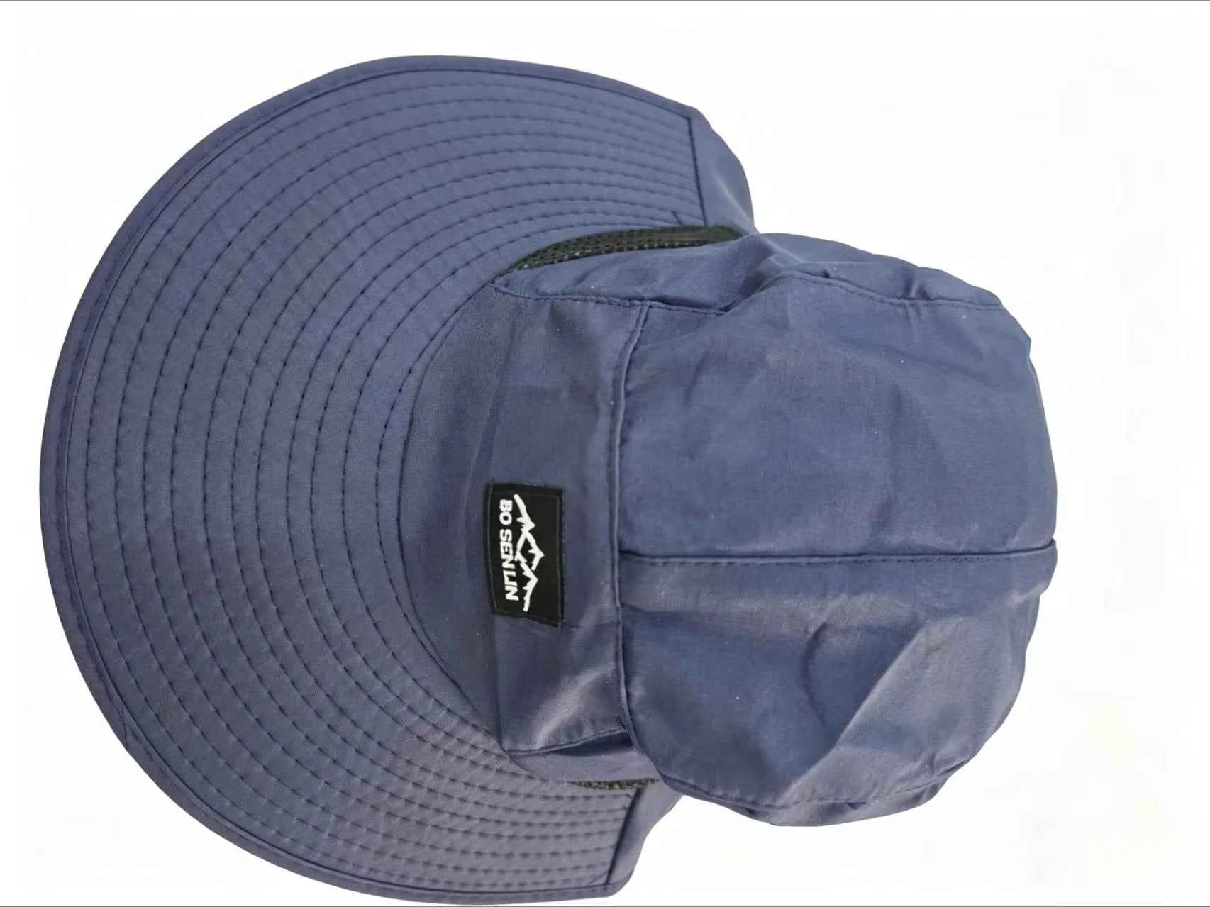 Hot Sale Unisex Windproof Quick-Dry Fisherman Hat, UV Sun Protection with Neck Flap for Outdoor Fishing Hiking Camping Travel