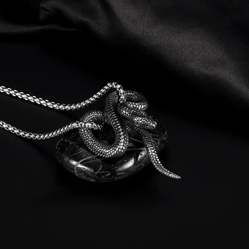 Anime Snake Necklace New Animal Design Pendant Cosplay Toys Decoration Accessory