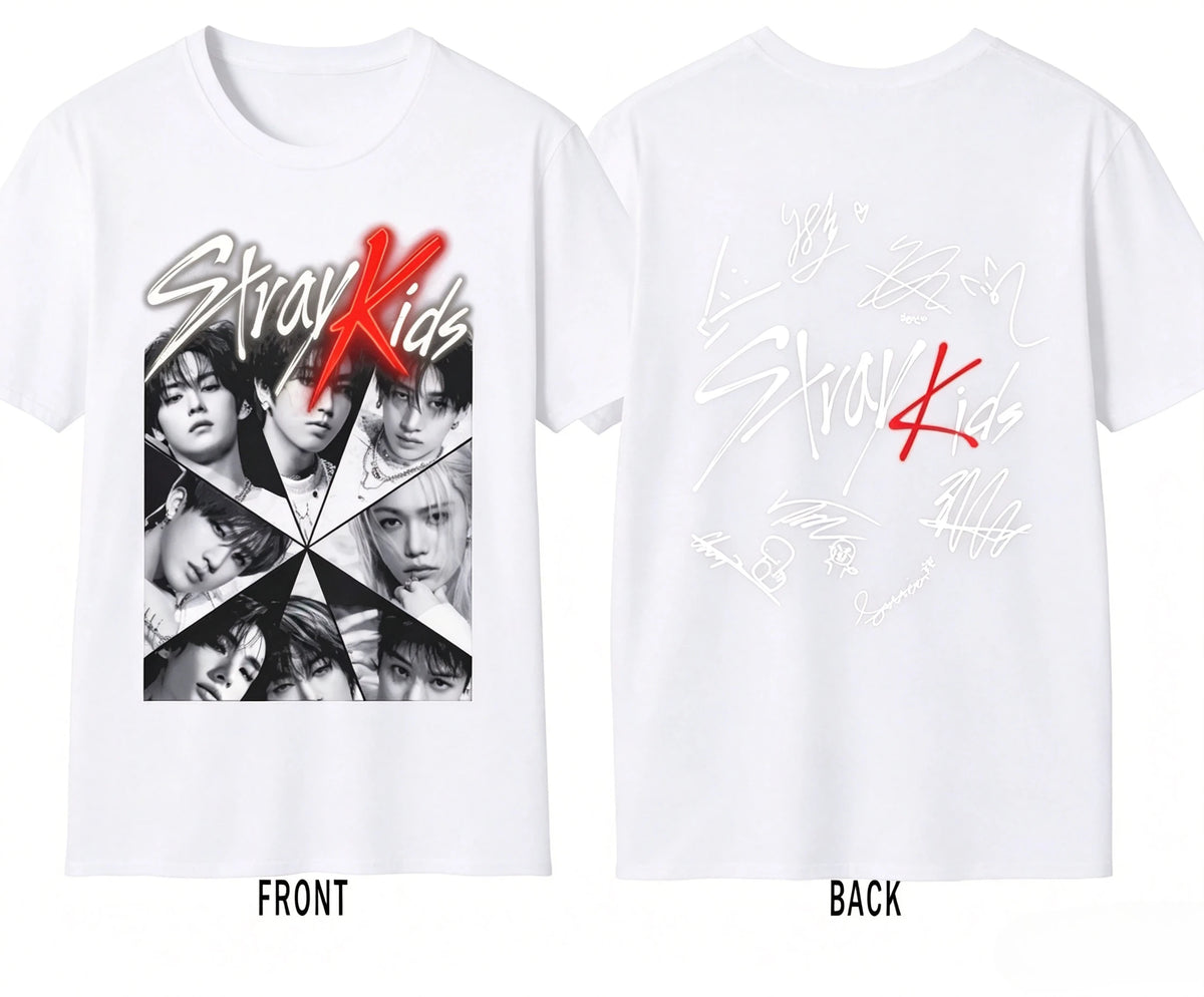 Stray Kids Do It Skzoo 2 Sides Tshirt Youthshirt Sweatshirt Hoodie Stray Kids World Tour T-Shirt SKZ It Tap Tee DomiATE