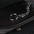 1Pcs Leather Key Holder Minimalist Keychain Case Wallet Key Storage Case Key Protector Large-capacity Multifunctional Key Pouch