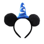 2026 Mickey Mouse Plush Magic House Disney Headwear Cosplay Decoration Christmas Party Cloth Hair Band Adult Kids Halloween Part