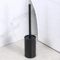 Toilet Bowl Brush Holder Set – Hidden Compact Deep Cleaning Scrubber