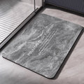 Diatomaceous Earth Bath Mat – Absorbent, Non-Slip Quick-Dry Bathroom & Toilet Floor Rug, Washable Shower Pad