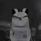 Trendy Men's Minimalist Backpack Versatile Backpack Large Capacity Student Backpack Computer Travel Bag Washable  Backpack