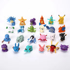 Pokemon Mini Figures Set 24–144PCS – Pikachu Anime Toy Collection