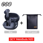QCY Melobuds N20 BH25HT20A Wireless Bluetooth 6.0 Earphone -50dB Adaptive ANC 13mm Drivers Headsets 6 Mics HD Calls Earbud 40Hrs
