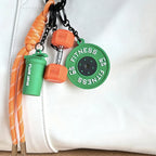 Fitness Keychain for Gym Lovers Premium Gift Sports Enthusiasts Accessories for Workout Bags Water Bottles D-shaped Buckle
