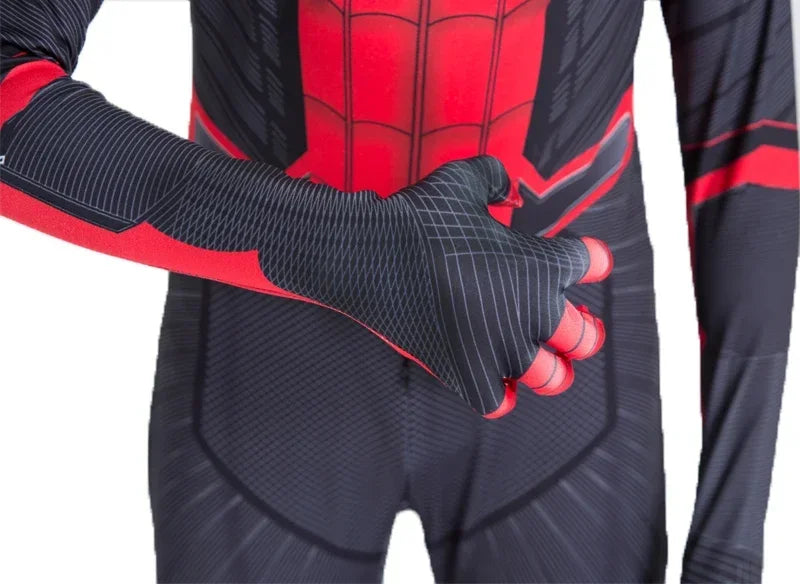 Kids Superhero Spider Costume Spandex Jumpsuit – Cosplay Bodysuit