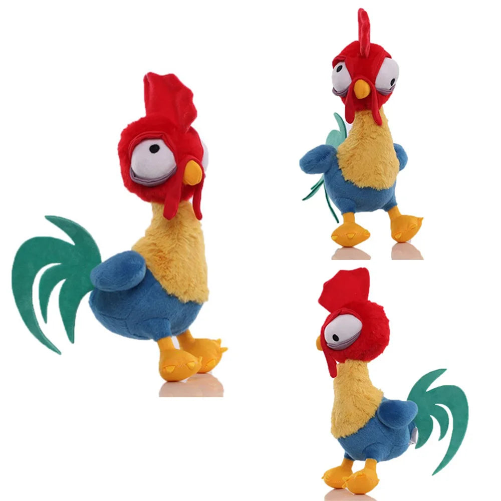 Kawaii Moana Pig Rooster Plush Toy Anime Pig Princess Chicken Stuffed Animals Accompany Sleep Toy Home Decor Kids Birthday Gifts