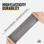 WRELS Sports Headbands Moisture Wicking Sweatbands for Running Breathable Headbands Elastic Non Slip Hairband for Women and Men