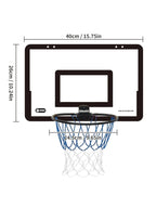Children's wall mounted silent non porous foldable basketball stand indoor and outdoor activity basketball stand with basketball