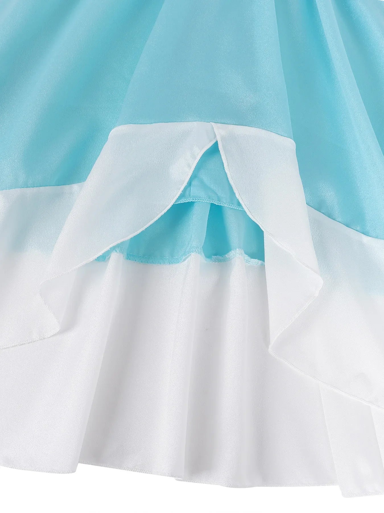 Rosalina Dress Girls Peach Children Halloween Costume Game Role Play Princess Dress Long Sleeve
