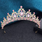 15 Colors Princess Crown Bridal Tiaras and Crowns for Women Prom Birthday Wedding Hair Jewelry Party Head Accessories