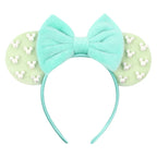 New Trendy Mouse Ears Headband 3.3"Velvet For Girls Soft Bow Hairband Halloween Festival Party Trip DIY Hair Accessories Gifts