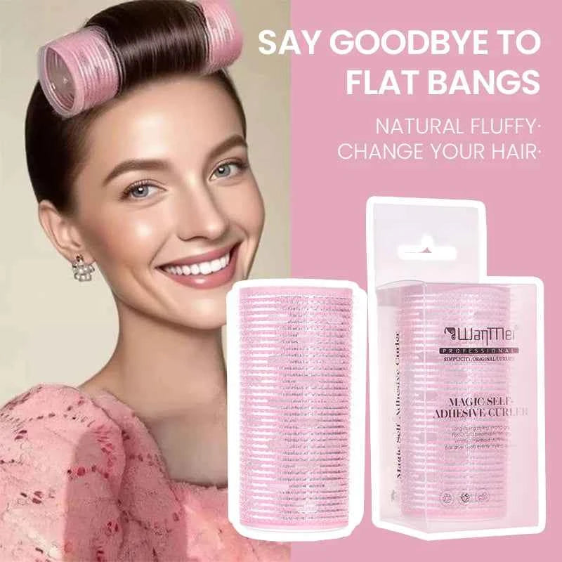 1pcs Hair Rollers Set Curlers No Heat Hair Waver Bangs Self-Adhesive Hair Curlers for Women Makeup Hair Styling Curling Tools