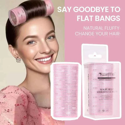1pcs Hair Rollers Set Curlers No Heat Hair Waver Bangs Self-Adhesive Hair Curlers for Women Makeup Hair Styling Curling Tools