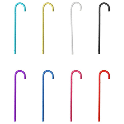 50cm Dance Cane Crutch Walking Stick Halloween Trick Party Magician Wand for Jazz Belly Dancing Performance Photography Props