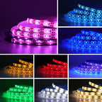 5V 2835 LED Strip Light 2835 60Leds/m Flexible Fita Led Tape With Switch White Warm Blue Waterproof LED Lights for Room Decor