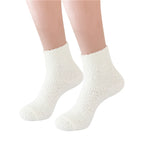 Women Winter Warm Fluffy Socks Cute Animal Claw Cat Paw Footprint Fuzzy Socks Female Thick Coral Fleece Home Floor Sleep Socks