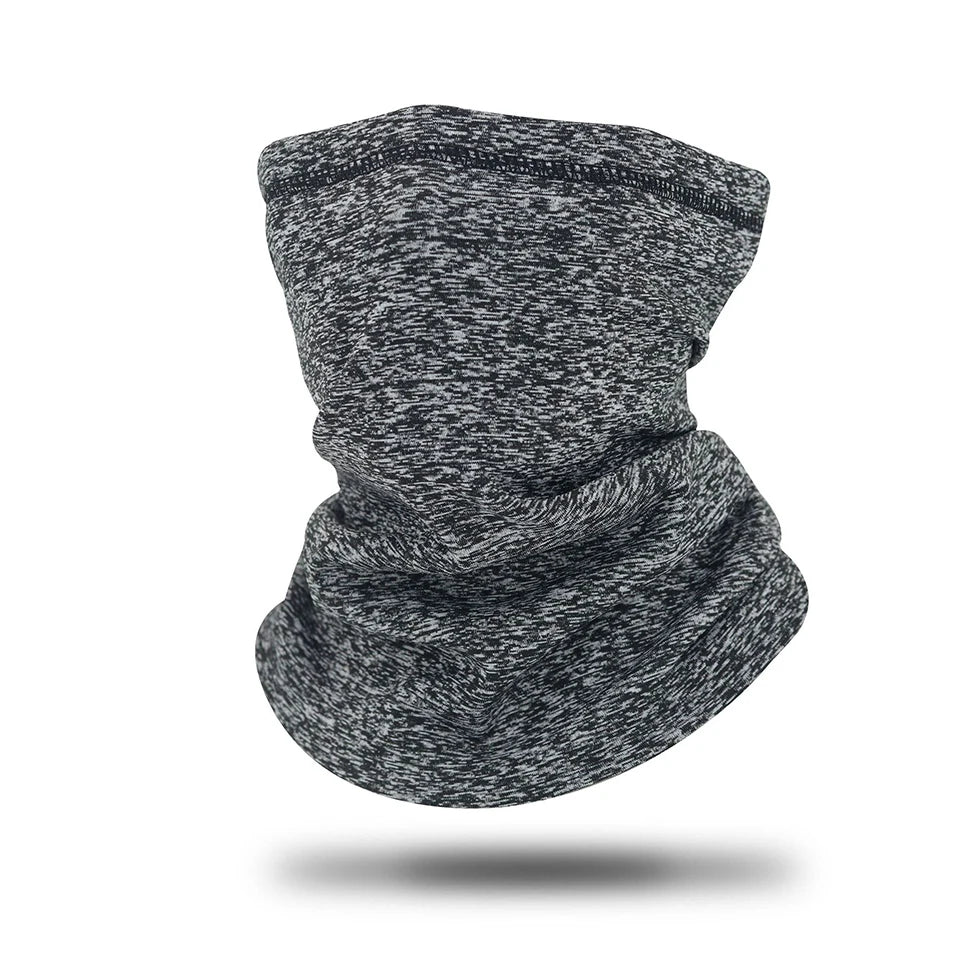 NOFOXO Winter Thick Polar Fleece Hiking Face Mask Men Women Warm Bandana Outdoor Cycling Sport Windproof Neck Warmer Scarf