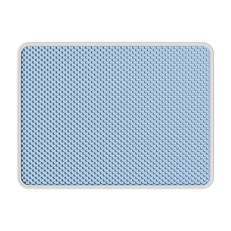 Cat Litter Mat Double Layer Waterproof Urine Proof Trapping Mat Easy to Clean Non-Slip Toilet Pad Cat Scratch Pad Large Foot Pa - WTN Essentials 