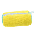 Durable Shoe Washing Machine Bag – Yellow with Blue Zipper, Ideal for Sneakers & Casual Shoes, Laundry Wash Bag for All Shoe Types