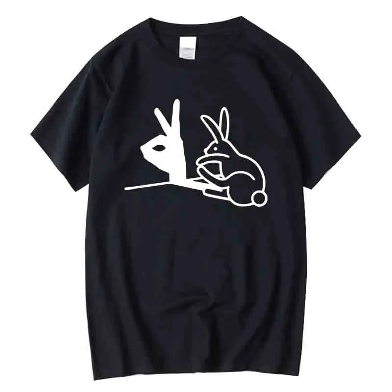 Men Fashion Casual Top Quality Cotton Blend Cool Funny Design Print Tshirt Loose Summer Men T Shirt O-neck Male Tees T-shirt Top