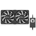 TEUCER 3000RPM 120MM Large Air Volume 220V Btc Mining Machine Workstation Cabinet Server Case Cooling System Fan with Adapter