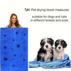 Quick-Drying Microfiber Dog Towel – Super Absorbent