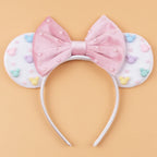 2026 Women 3.3" Velvet Mouse Ear Headband For Girls Soft Butterfly Knot Headband Halloween Party Christmas Hair Accessories