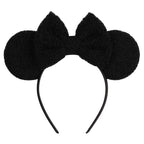 New Christmas Velvet Mouse Ear Headband Cute Ear Headband Halloween Birthday Girl Cosplay Costume Party Decoration Headband