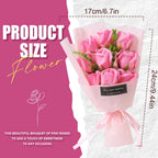 Rose Artificial Flowers Bouquet Valentine's Day Gift Decoration for  Girlfriend Gift Mother's Day Decor Fake Flower DIY Ornament
